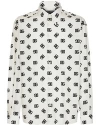Dolce & Gabbana - Dgモノグラム シャツ - Lyst