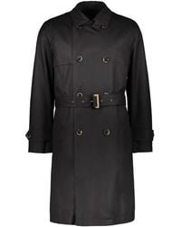 Herno - Elegant Trench Coat With Adjustable Belt - Lyst