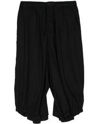 Yohji Yamamoto - Drawstring-Waist Crow Trousers - Lyst