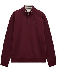 Pringle of Scotland - Quarter Zip Track Sweatshirt - Lyst
