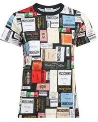 Moschino - T-Shirt À Logo Imprimé - Lyst
