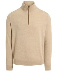 Ralph Lauren - Pull À Col Zippé - Lyst