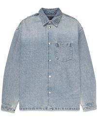 Purple Brand - Denim Shirt Jacket - Lyst