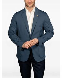 Tombolini - Logo-Plaque Single-Breasted Blazer - Lyst