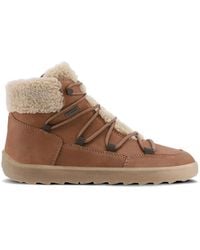 Be Lenka - Bliss Shearling-Trim Lace-Up Boots - Lyst