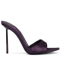 Le Silla - Bella Satin Sandals - Lyst