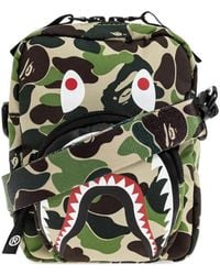 A Bathing Ape - Mini Abc Camo Shark Shoulder-Bag - Lyst