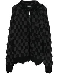 MADFRENZY - Checkerboard Hoodie - Lyst