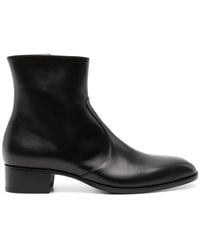 SCAROSSO - X Warren Alfie Baker Leather Boots - Lyst