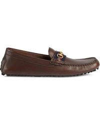 Gucci Noel Gg Driving Shoes in Blue for 