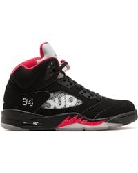 Nike - X Supreme Air 5 Retro Sneakers - Lyst