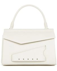 Maison Margiela - Snatched レザーハンドバッグ - Lyst