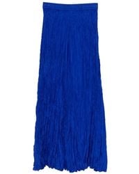 P.A.R.O.S.H. - Silk Maxi Skirt - Lyst