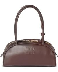 Miu Miu - Beau Leather Shoulder Bag - Lyst