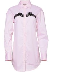 Fleur du Mal - Poplin Shirt Dress - Lyst