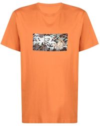 Maharishi - T-Shirt En Coton Biologique À Imprimé Graphique - Lyst