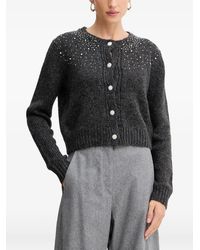 Fracomina - Cardigan Mit Perlen - Lyst