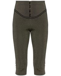 Jacquemus - Serra Button-Front Leggings - Lyst
