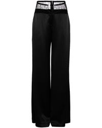 Kiki de Montparnasse - Enchanté Silk Trousers - Lyst