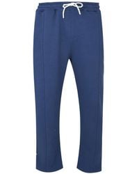 Exit Society - Embroidered Drawstring Track Pants - Lyst