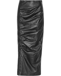 ROTATE BIRGER CHRISTENSEN - Leather Maxi Skirt - Lyst