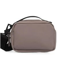 Rains - Micro Box Logo-Debossed Shoulder Bag - Lyst