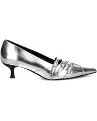 Vagabond Shoemakers - 50 Mm Lykke Pumps Met Puntige Neus En Gesp - Lyst