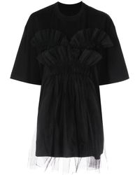 JNBY - Appliqué-Detail Cotton T-Shirt - Lyst