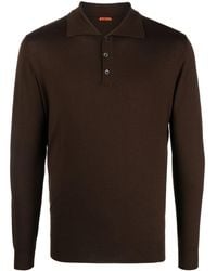 Barena - Pevaron Fine-knit Polo Shirt - Lyst