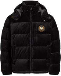 Ralph Lauren - X New York Yankees Velvet Puffer Jacket - Lyst