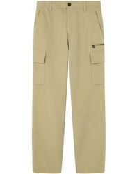 Versace - Gabardine Cargo Trousers - Lyst