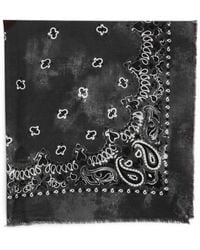 Destin - Paisley-Print Frayed Scarf - Lyst