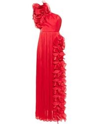 Ana Radu - One-Shoulder Plissé Gown - Lyst