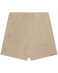 Aape By A Bathing Ape - Logo-Embroidered Cotton Shorts - Lyst