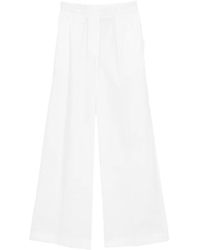 forte_forte - Elasticated-Waistband Trousers - Lyst
