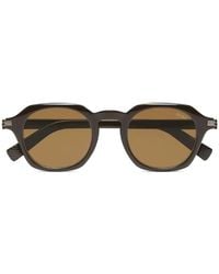 ZEGNA - Round-Frame Sunglasses - Lyst