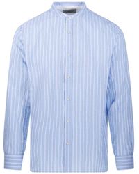 Officine Generale - Gestreept Overhemd - Lyst