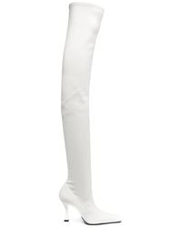 Proenza Schouler - Square-Toe 110Mm Thigh-High Boots - Lyst