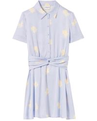 Claudie Pierlot - Floral-Print Mini Dress - Lyst