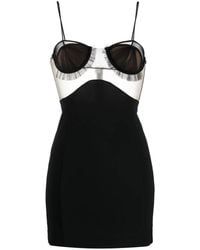 Nensi Dojaka - Panelled Bustier Minidress - Lyst