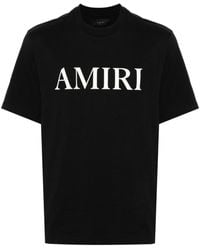 Amiri - Kurzarm-T-Shirt mit Logo - Lyst