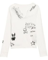 Zadig & Voltaire - Happy Henley T-Shirt - Lyst