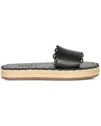 Red(V) - Scalloped-Trim Sandals - Lyst