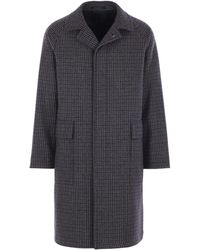 Tagliatore - Houndstooth-Pattern Coat - Lyst