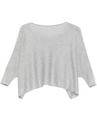 Le Tricot Perugia - Draped Knitwear - Lyst