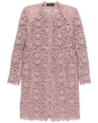 Gianluca Capannolo - Manteau Charlotte À Fleurs En Dentelle - Lyst