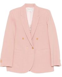 Forte Forte - Double-Breasted Wool Jacket - Lyst