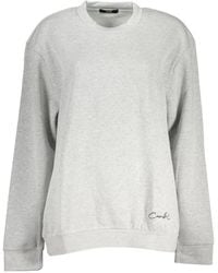 Roberto Cavalli - Logo-Embroidered Crew-Neck Sweatshirt - Lyst