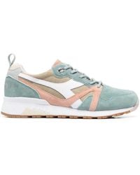Diadora - Panelled Low-Top Sneakers - Lyst
