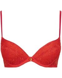 Aubade - Losing My Mind Embroidered Push-Up Bra - Lyst